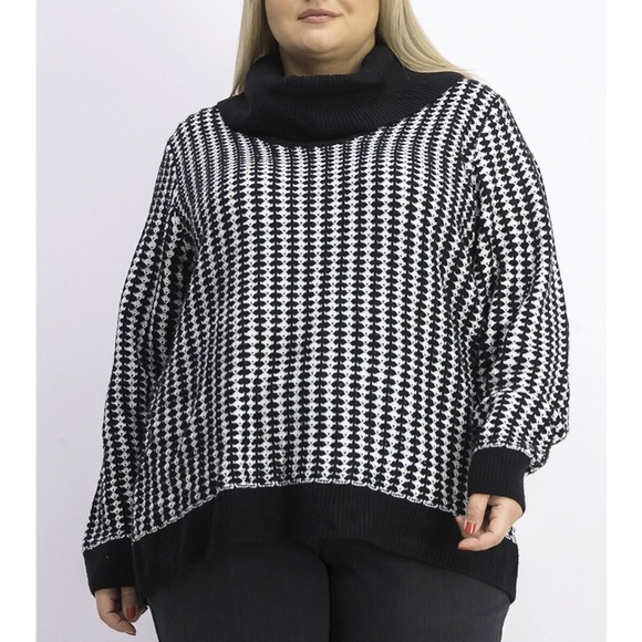 🆕 NWT Calvin Klein Cowl Neck Sweater Sz 1X - Picture 1 of 11